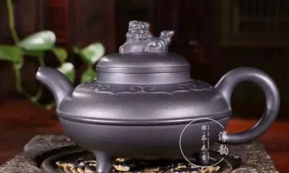 原来这才是“原矿黑泥”紫砂壶。