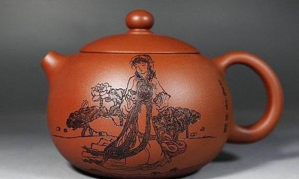 紫砂壶那些“巧夺天工”的刻绘！
