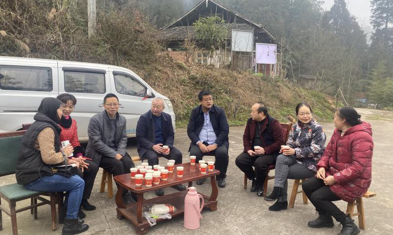 雅安市政协科教委赴芦山调研茶产业科技创新工作