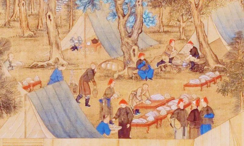 茶菜上桌 风味独特