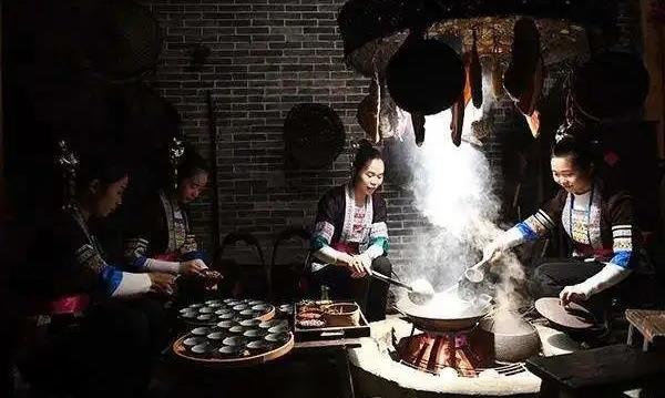 苗族、侗族打油茶的制作工艺