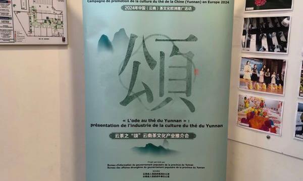 “云腾四海·茗动天下”中国(云南)茶文化欧洲推广活动,下关沱茶在巴黎再续中法茶缘!