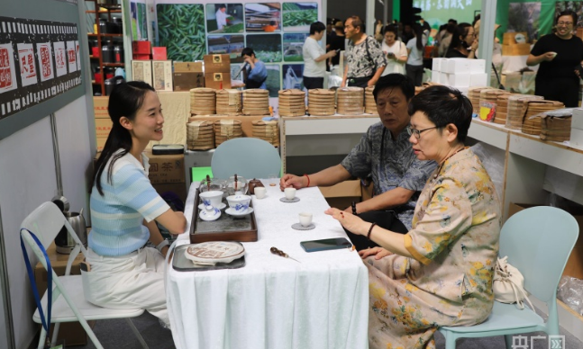 2024新疆国际茶文化博览会在新疆国际会展中心开幕