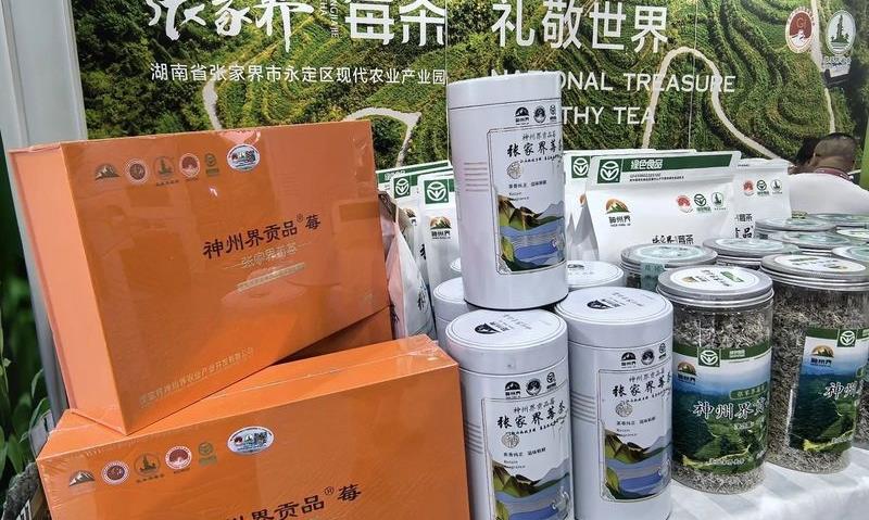 张家界莓茶亮相第十六届湖南茶博会，首日斩获多项殊荣，引领健康养生潮流