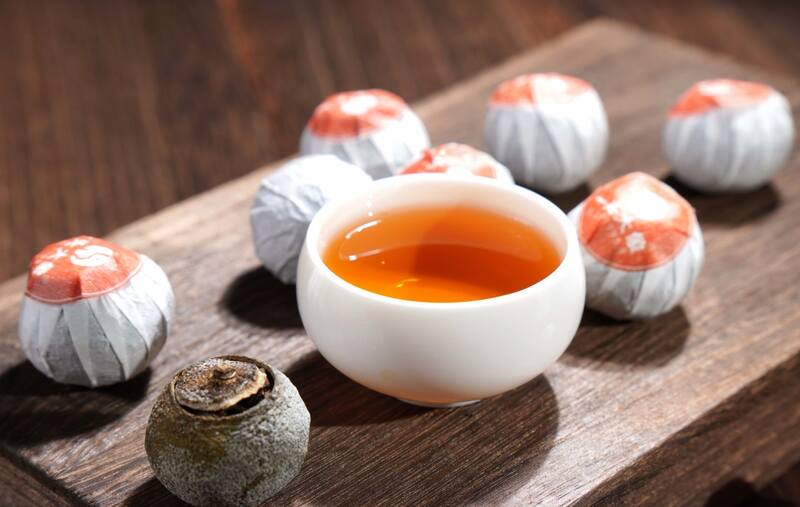 柑香与茶香交织 小青柑的时光之味