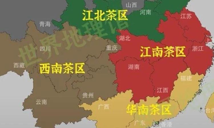 中国四大茶区,你知道多少?