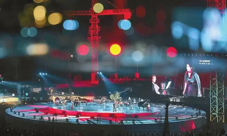 “景迈山魂·万国茶会”谭盾音乐会献演