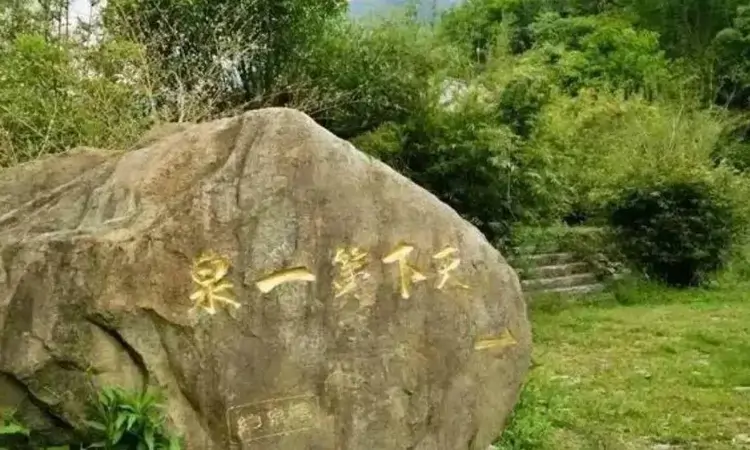 茶圣口中第一泉:庐山康王谷谷帘泉