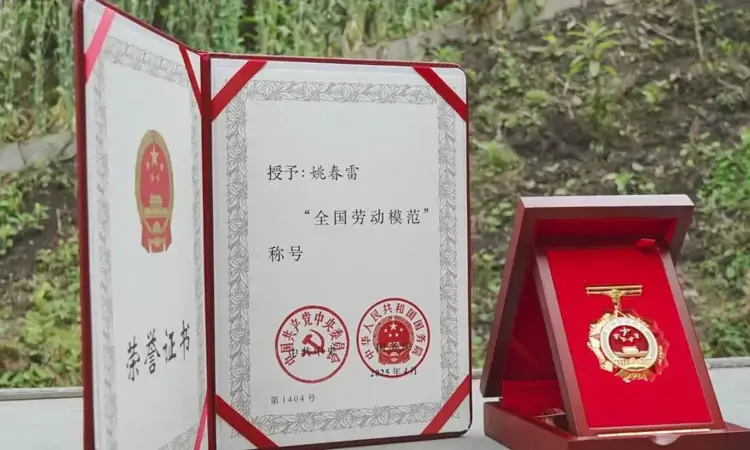 全国劳动模范姚春雷：茶山上的逐梦人 匠心铸就劳模荣光