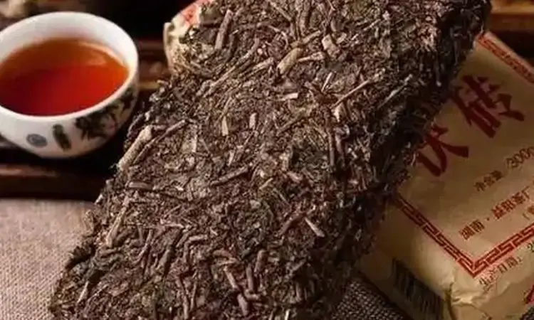 黑茶中最具特色的茯茶