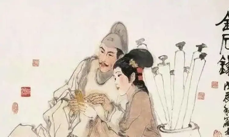 赌书泼茶的故事