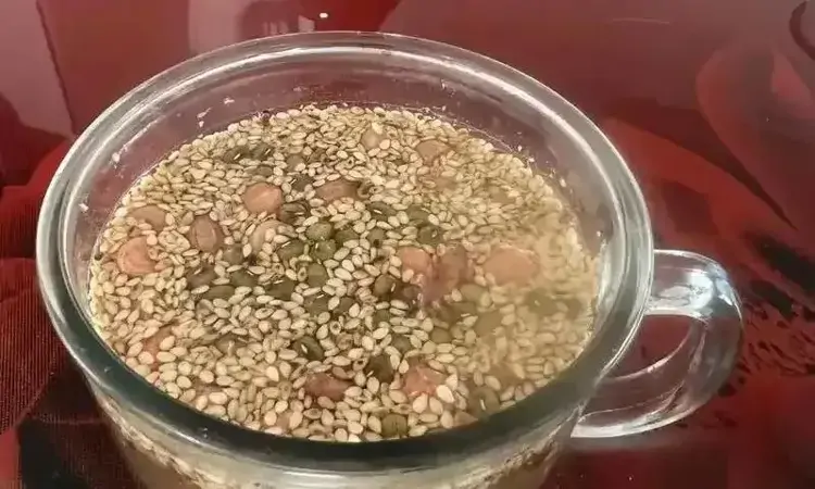 湖南姜盐豆子茶